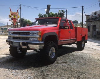 1997 Chevy Silverado Service Truck Lifted