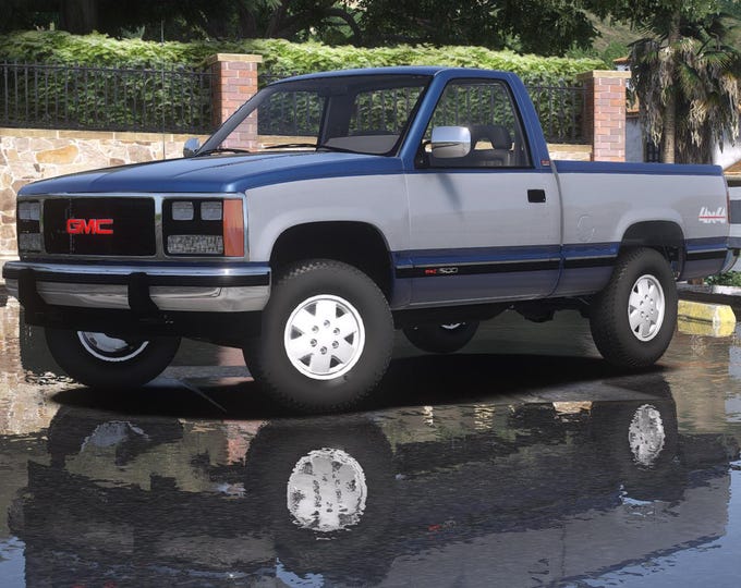 Featured listing image: 1989 GMC Sierra 1500 Single Cab short bed (Z3D)