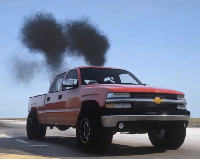 2001 Chevy 1500 Cummins swapped drag truck