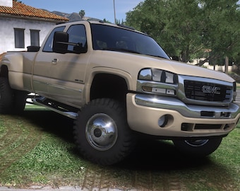 2007 GMC Sierra extended cab dually 2inch lift