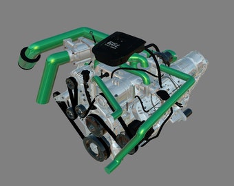 6.6L LML Duramax Engine