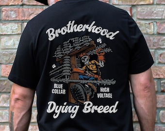 Camisa de liniero, regalo de liniero, camisa de cuello azul, regalo de cuello azul, camiseta de liniero, regalo del día del padre, sombrero de liniero, calcomanía de liniero, camiseta de liniero
