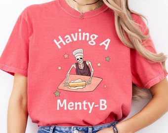 Shirt met een mentale bake-down, grappig bakshirt, shirt Baker Skeleton, shirt grappig moeder, cadeau chef-kok, cadeau bakliefhebber, shirt Baker