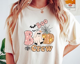 Boo Crew Halloween Nurse Shirt, Nursing Halloween Shirt, Funny Halloween Nurse Shirt, Nursing Halloween Cute Fall Halloween Nurse Tshirt