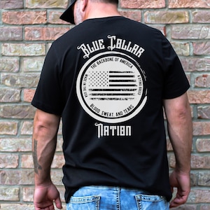 Contractor Shirt, Contractor Gift, Gifts For Contractors, Contractor&#39;s Wife Shirt, Blue Collar Shirt, Contractor T-Shirt, Fathers Day Gift