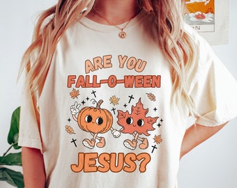 Jesus Fall Shirt, Retro Fall Christian Shirt, Halloween Christian Shirt, Fall Religious Shirt, Bible Verse TShirt, Fall Festival Shirt