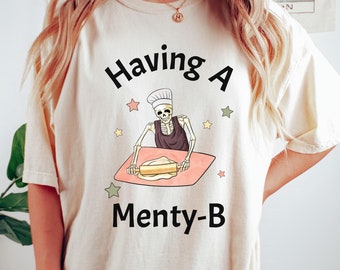Shirt met een mentale bake-down, grappig bakshirt, shirt Baker Skeleton, shirt grappig moeder, cadeau chef-kok, cadeau bakliefhebber, shirt Baker