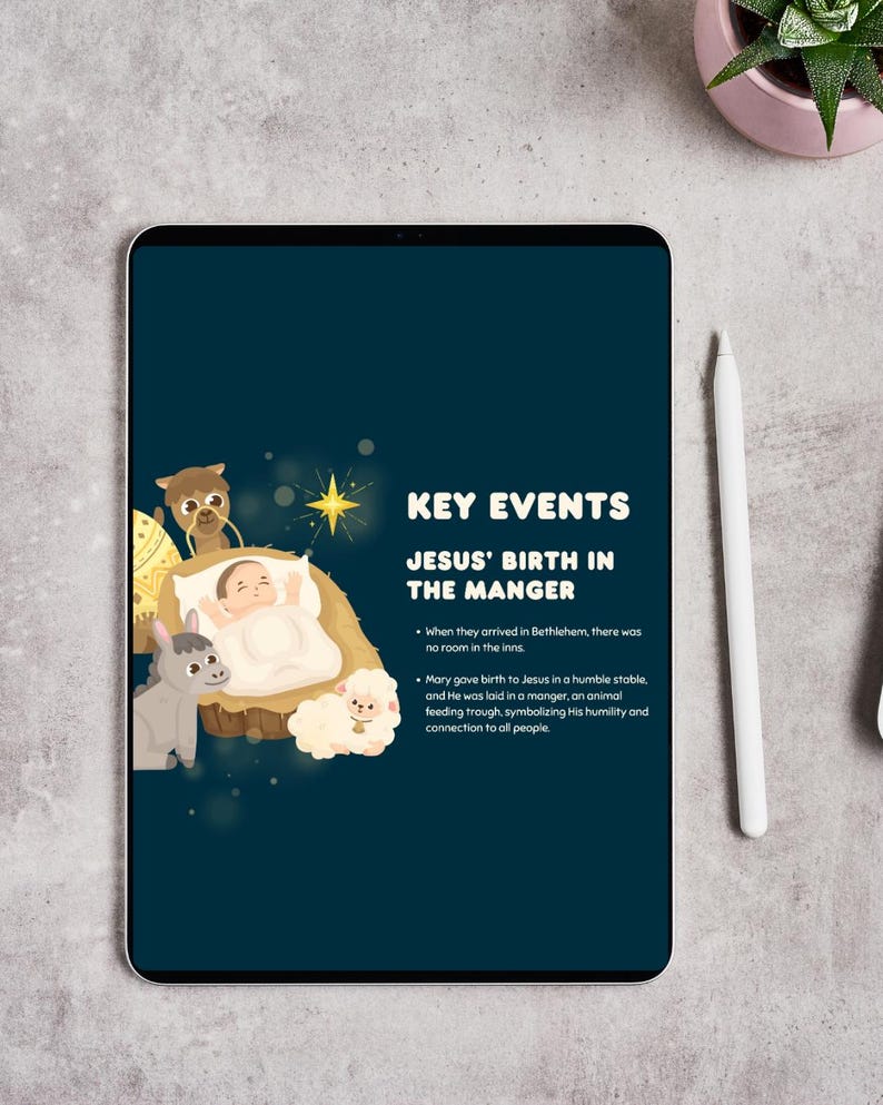 The Birth of Jesus Lesson Bundle, the Nativity Story Sunday School ...