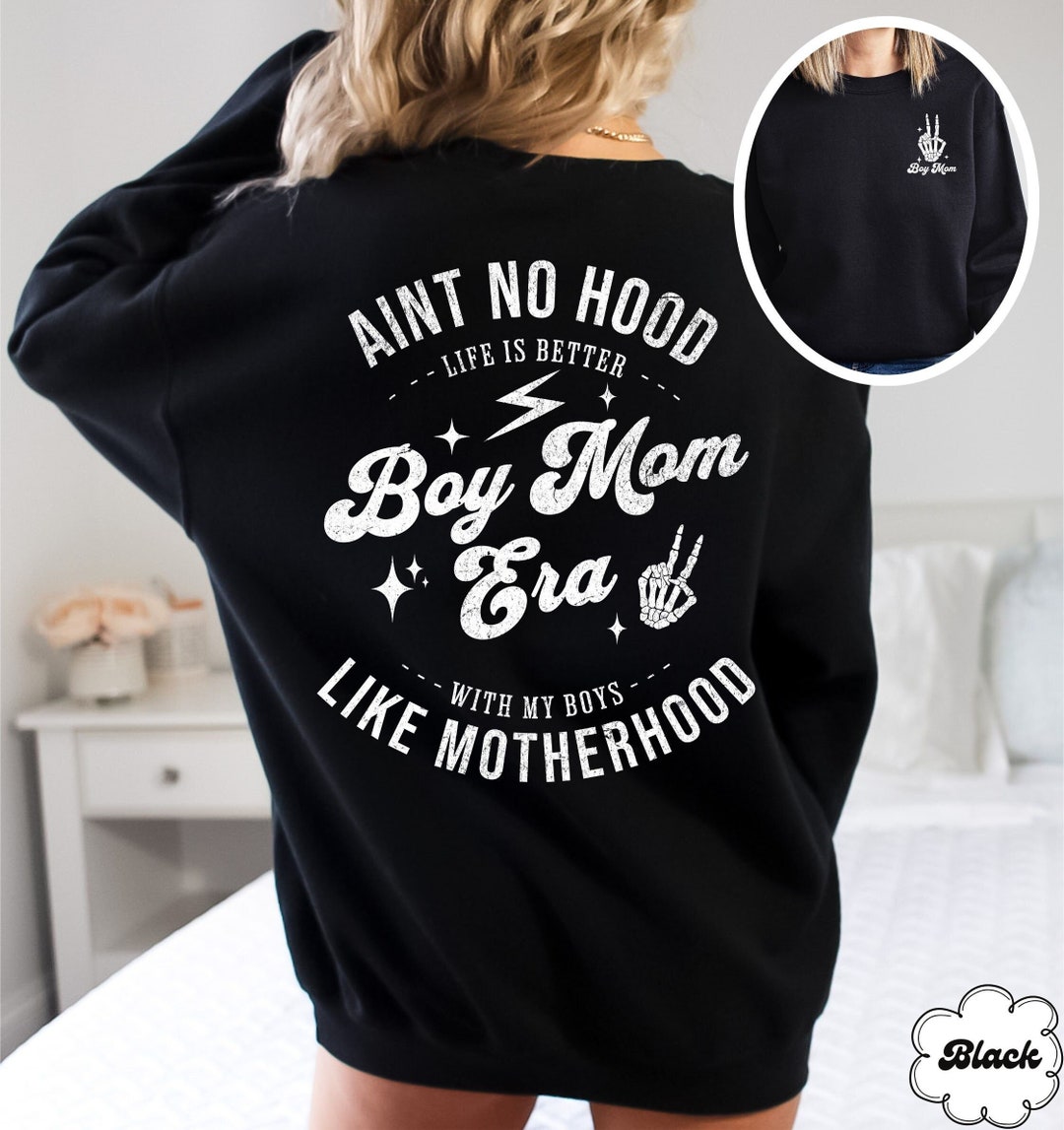 Boy Mom Era Sweatshirt, Motherhood Sweatshirt, Mom of Boys Sweatshirt