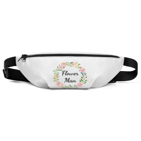 Flower Man Fanny Pack Flower Man Wedding Flower Guy Waist Etsy