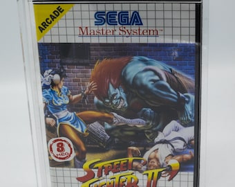 Premium acryl beschermhoes van 4 mm voor Sega Master System-gameboxen | Ultieme oplossing voor retro-gamingdisplay en -opslag | 'S Werelds beste case