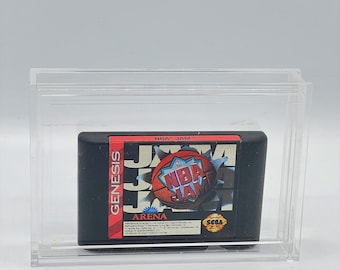 Premium acryl beschermhoes van 4 mm voor Sega Genesis-gamecartridges | Ultieme oplossing voor retro-gamingdisplay en -opslag | 'S Werelds beste case!