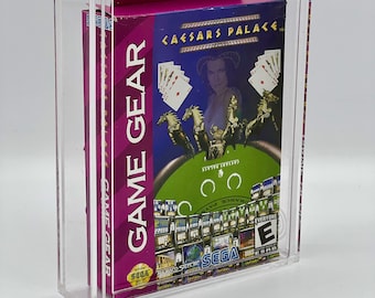 Retrohell Premium 4 mm acryl beschermhoes voor Sega Game Gear Games | Ultieme oplossing voor retro-gamingdisplay en -opslag | Beste gamecase!