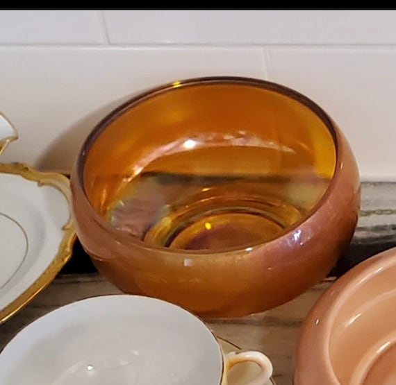 フェントン オレンジツリー カーニバルガラス 骨董品 美術品 Orange