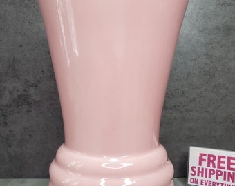 Vase McCoy rose - vintage