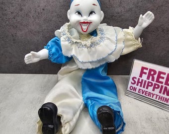 特大　レトロ　ブランコピエロ　フィギュア　人形　とても可愛い　大型　オブジェ 特大 レトロ ブランコピエロ フィギュア 人形 とても可愛い 大型