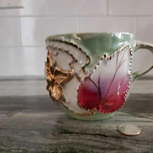 Vintage Lusterware Coffee Cup - Made in Germany