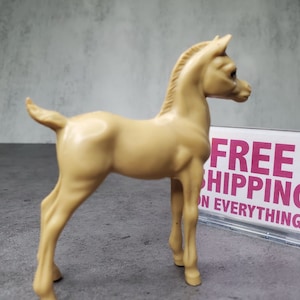 Arabian Horse Foal Figurine - Vintage - Plastic Miniature