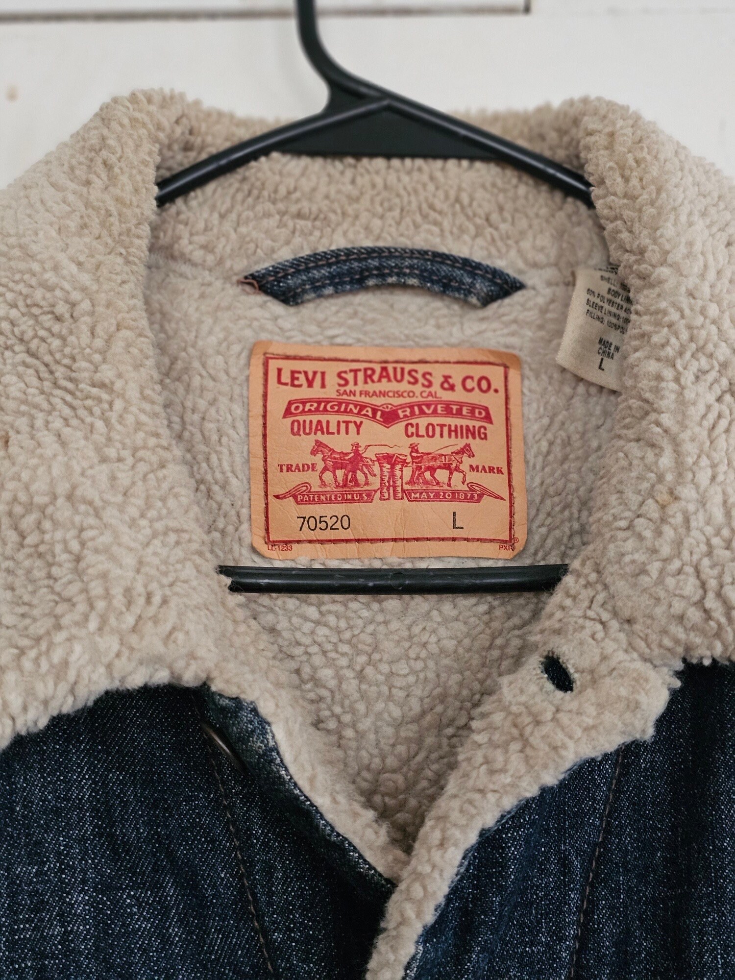 Vintage Levi's Strauss & Co. Blue Jean Jacket With Lining - Etsy