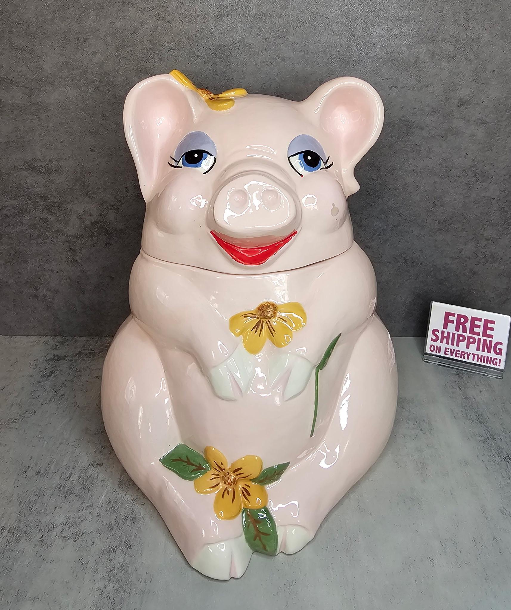 Vintage Pig Cookie Jars - Etsy - Page 5
