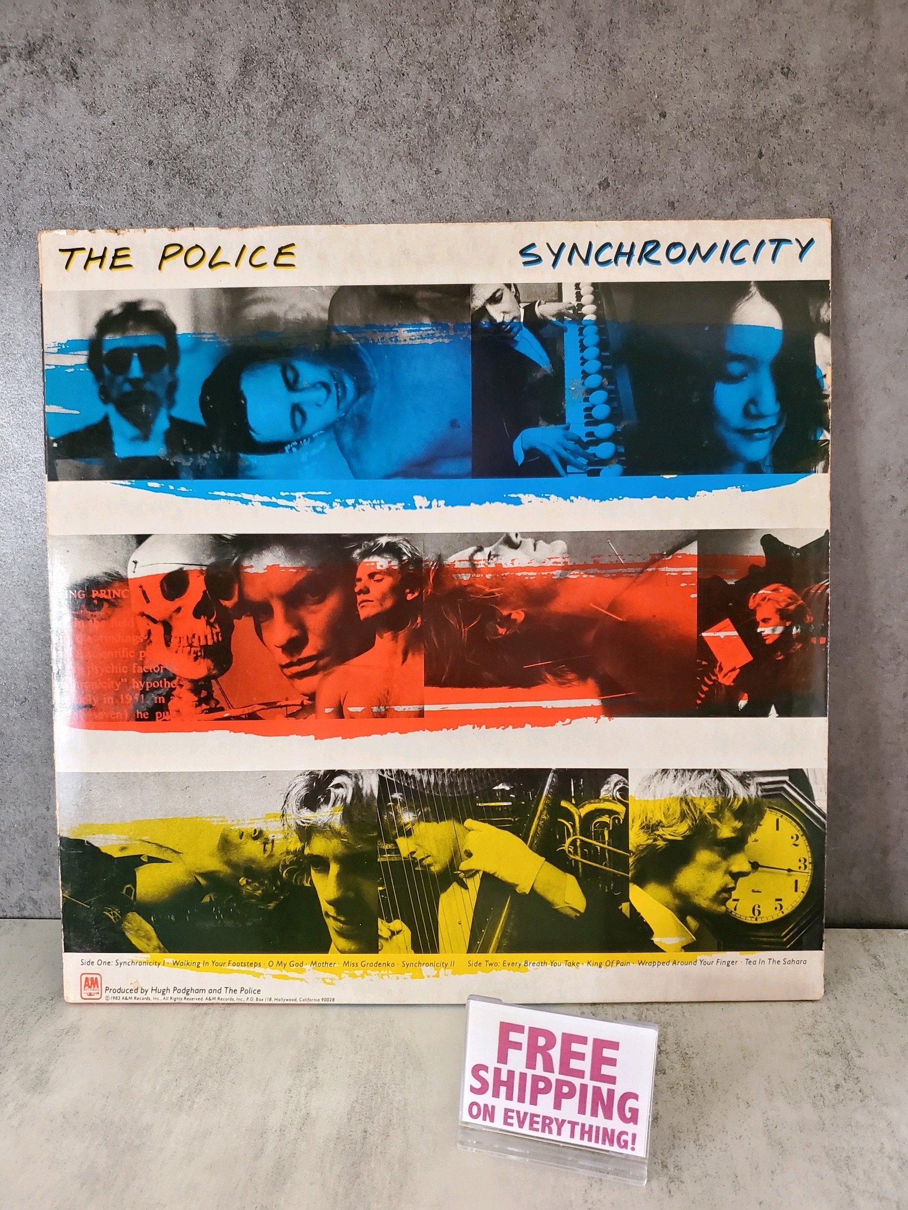 Police Synchronicity Vinyl Record Album - 1983 - Etsy