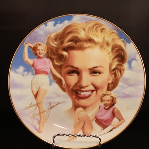 Marilyn Monroe Collector&#39;s Plate - The Girl Next Door - 1994