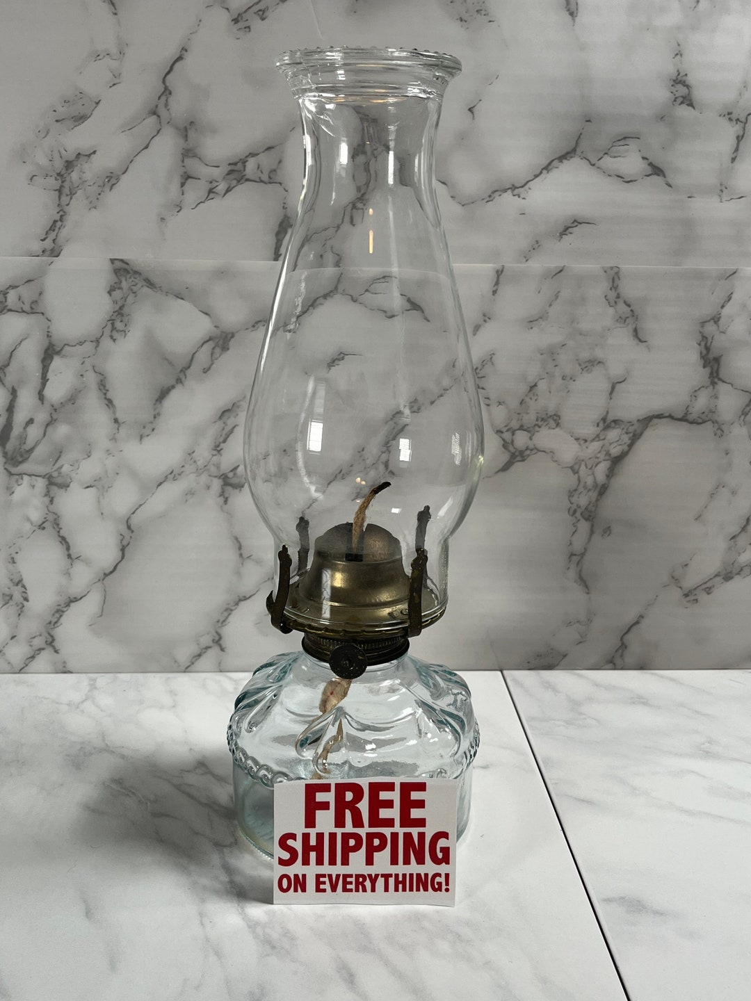 Vintage Eagle Oil Lamp Etsy