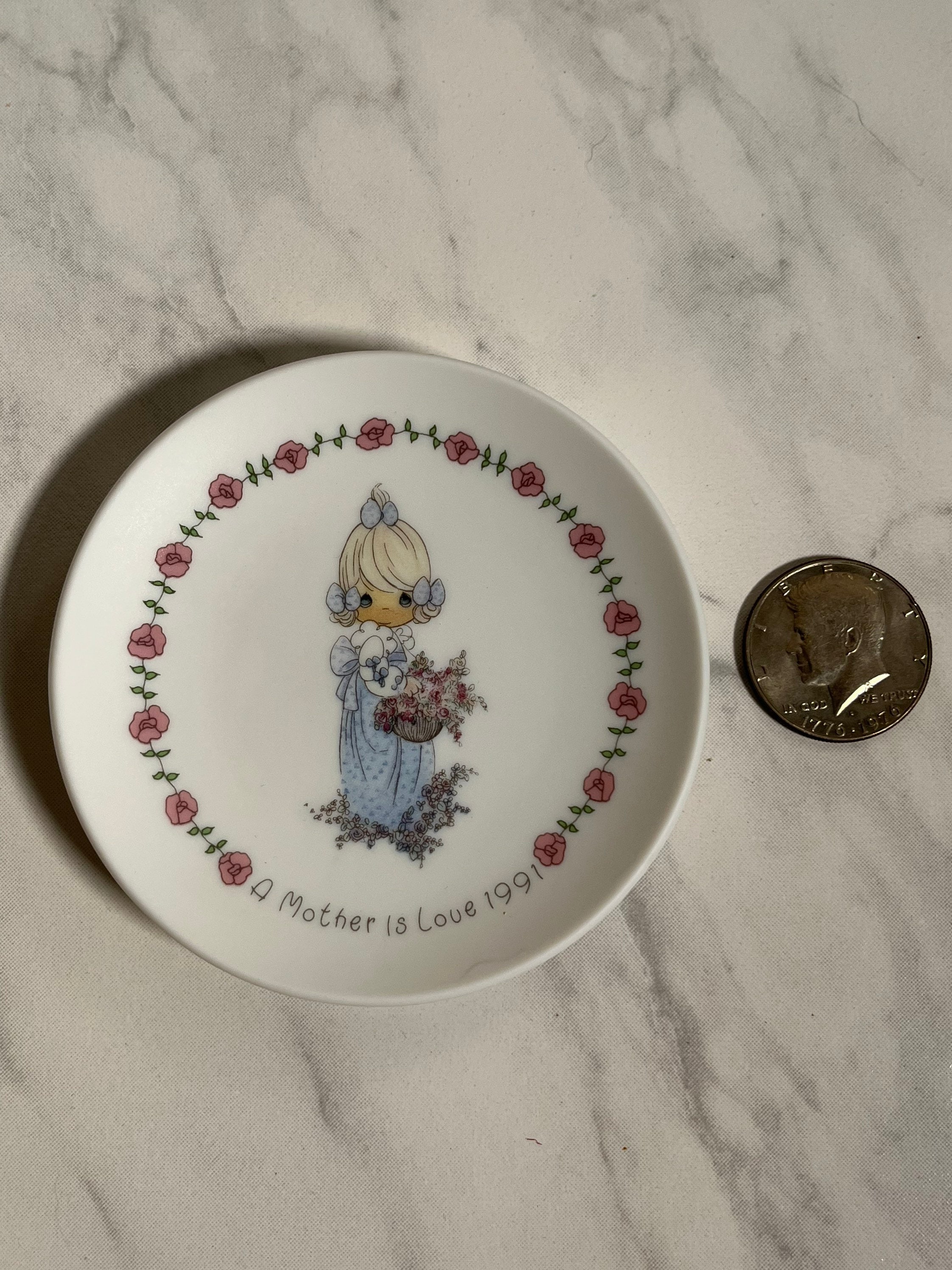タイニー・プレシャス・モーメンツ コレクターズプレート - 「母は愛