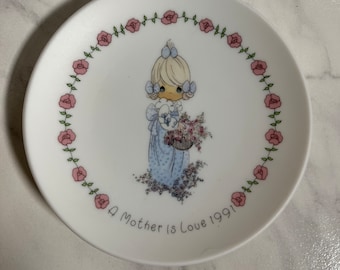 タイニー・プレシャス・モーメンツ コレクターズプレート - 「母は愛