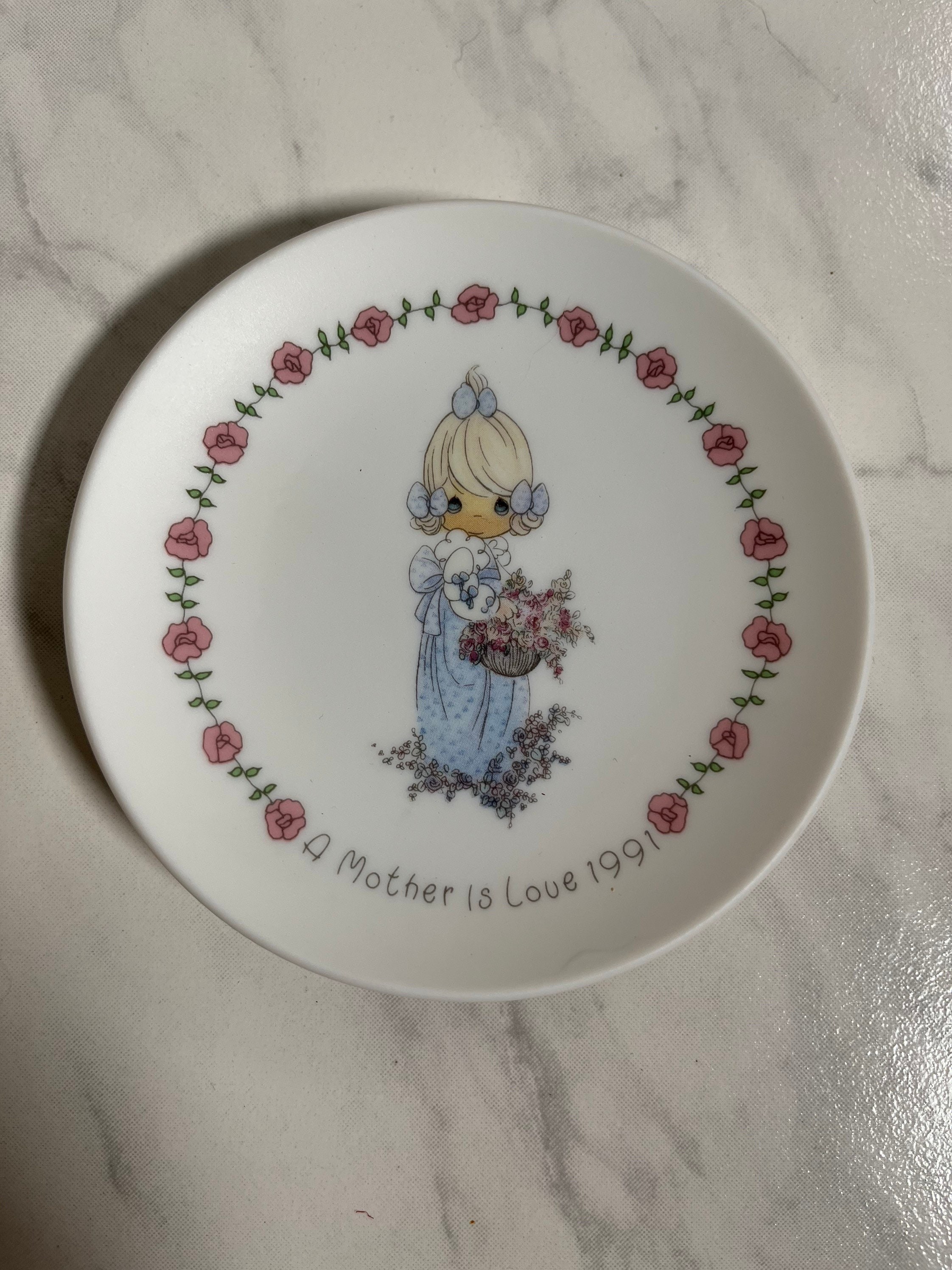 タイニー・プレシャス・モーメンツ コレクターズプレート - 「母は愛