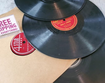 10 Inch Records - Set of 5 Assorted - Vintage - 1940s - 1960s - Etsy
