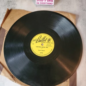 10 inch Bullet Records - Set of 2 Leon Payne - Vintage