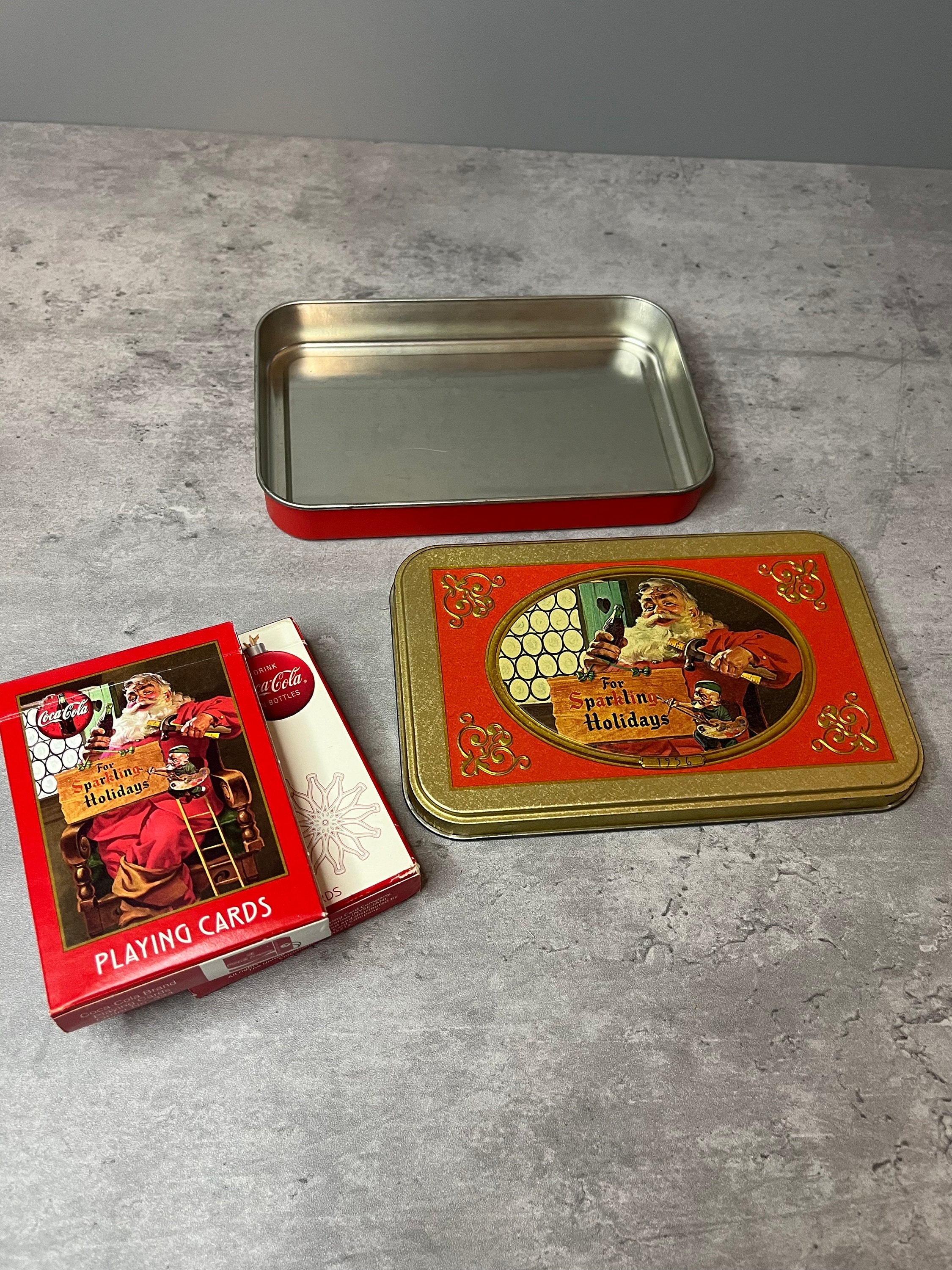 Coca-cola Brand Nostalgia Christmas Playing Cards - 2 Decks