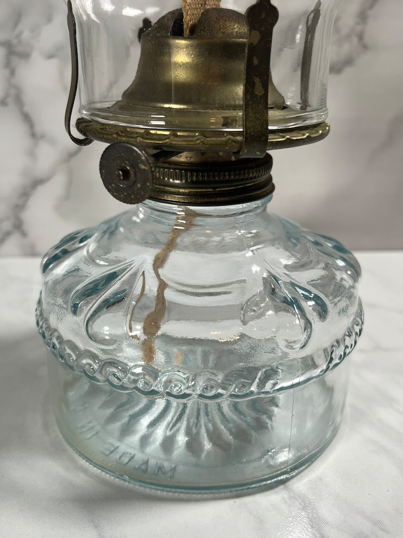 Vintage Eagle Oil Lamp Etsy