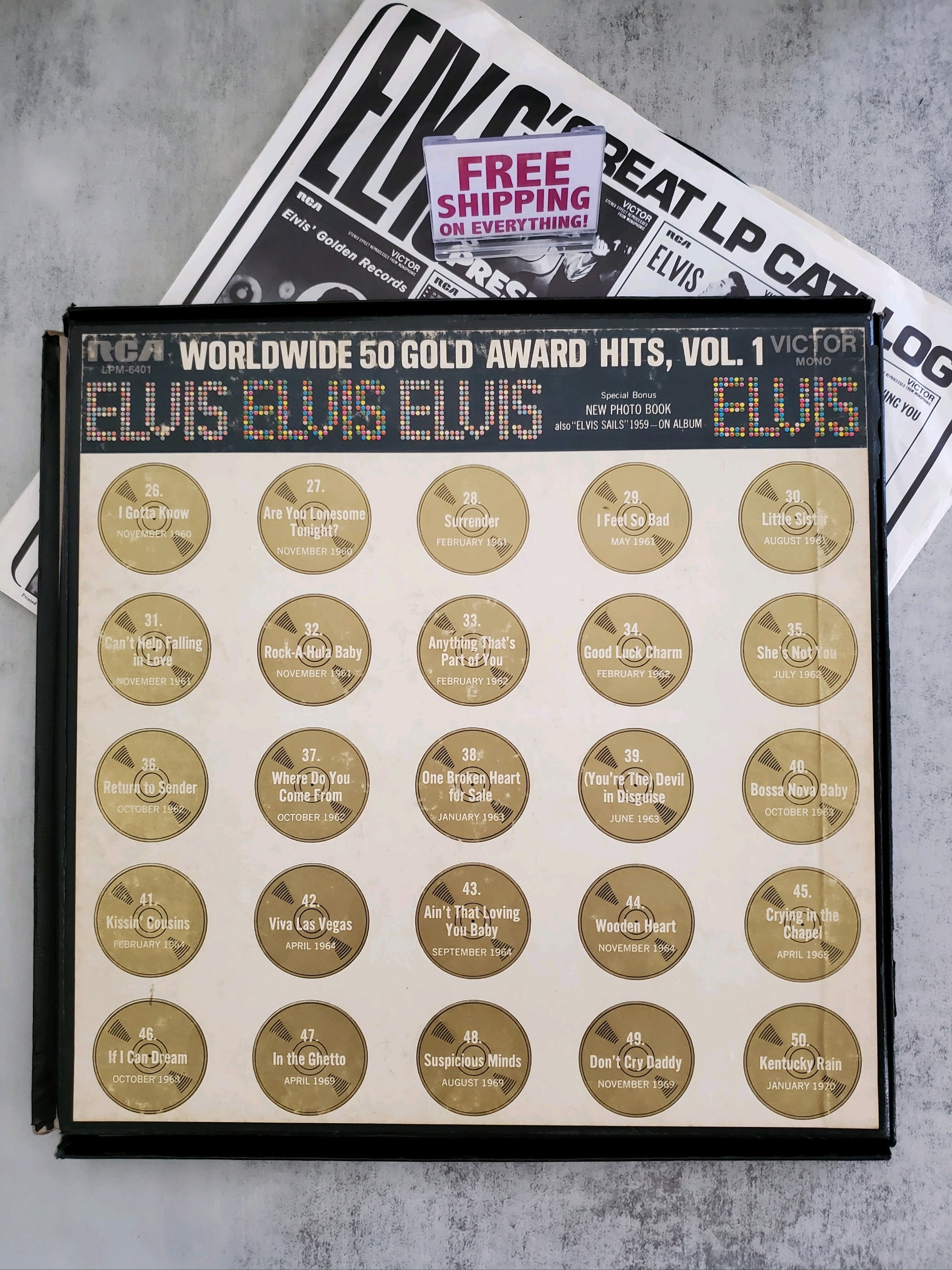 洋楽 Elvis Presley Worldwide 50 GoldAwardHits Worldwide 50 Gold Award Hits, Vol.1 | Elvis Presley Official