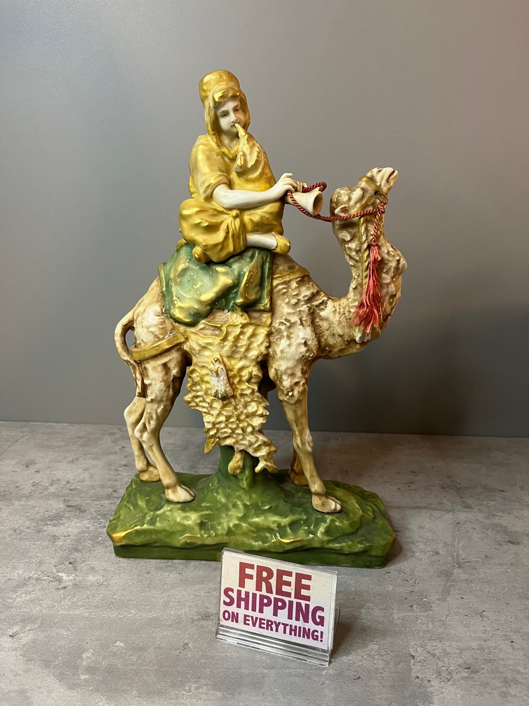 Amphora Austria Camel With Rider - Antique Figurine - RARE Find! - Etsy