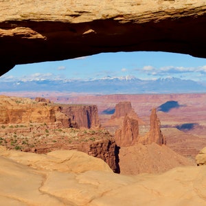 Nature Photography, Mesa Arch, Digital Image For Sale, Wall Art, Photo Download, Scenic Landscape Photo, Home Decor, Canyonlands, Moab, Utah