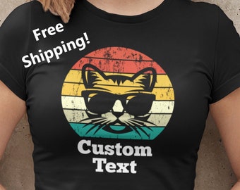Custom Cat Shirt - Etsy