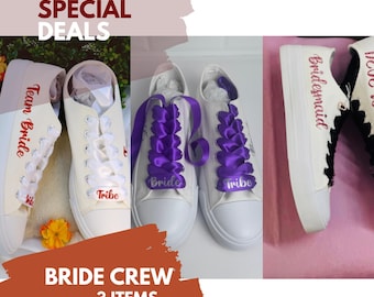 Bride Crew Deal Customized Wedding Squad Shoes