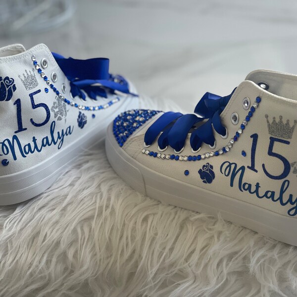 Mis Quince Tennis Shoes Etsy