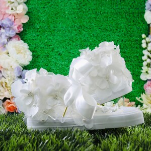 Tulip Platform Embroidered Tennis Shoe main image 0