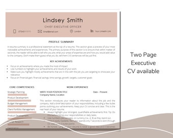 2 Seiten Lebenslauf Vorlage | Anschreiben und Referenzen| Vorlage für MS Word Printable | Moderner Lebenslauf | Professioneller Lebenslauf| Moderner Lebenslauf