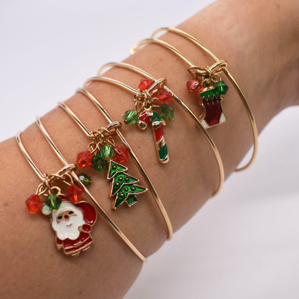 Christmas bracelet - Etsy 日本