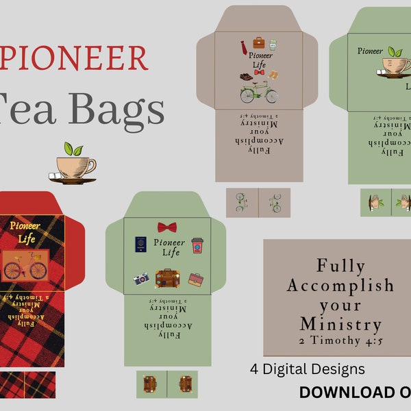 Pioneer Tea Bags digital