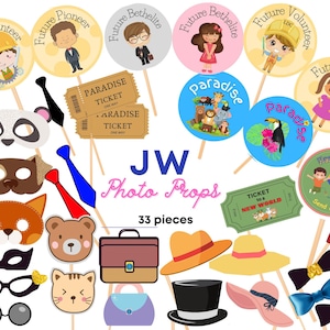 Photo Props for children party props