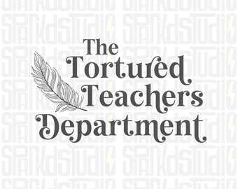 The Tortured Teachers Department png Design for Sublimation, Swiftie png design, Trendy, Popular Png for Commercial Use