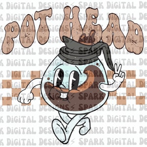 Pot Head, Half Human, Half Coffee png, Funny Sublimation design, Trendy, Popular png for Sublimation, Commercial Use, Mama, Mom Life, Coffee