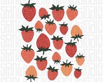 Strawberries Sublimation png design, Retro Summer Gardening png Designs, Trendy, Popular Sublimation Designs
