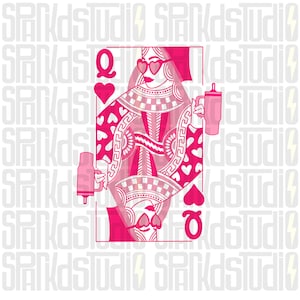 Valentijnsdag png, hartenkoningin png, Retro Valentine png, Valentijnsdag sublimatie ontwerpen, Valentijnsdag svg, Y2K, esthetiek