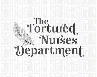 The Tortured Nurses Department png Design for Sublimation, Swiftie png design, Trendy, Popular Png for Commercial Use